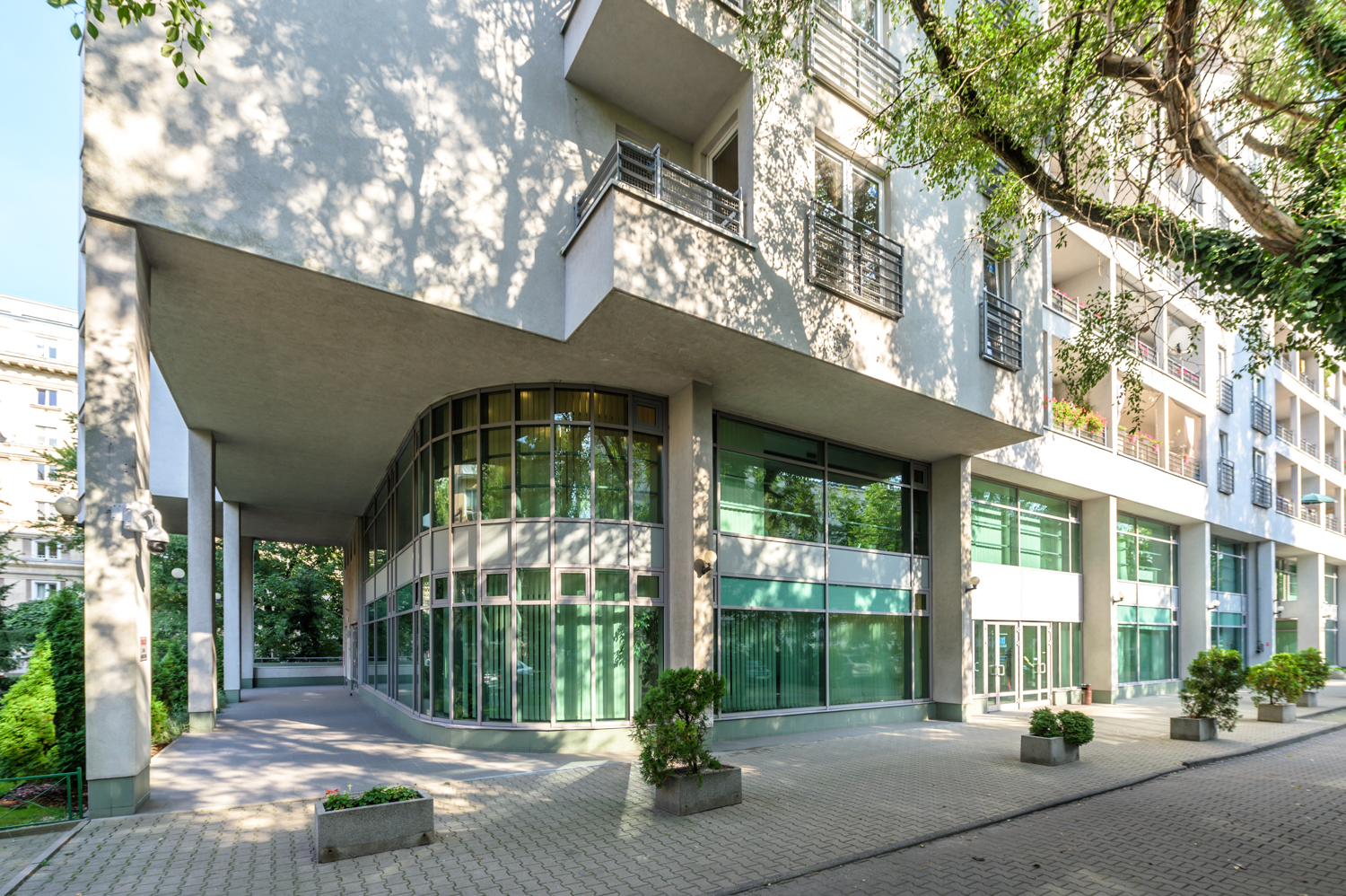 Zdjęcie architektury budynku Budynek mieszkalno-usługowy